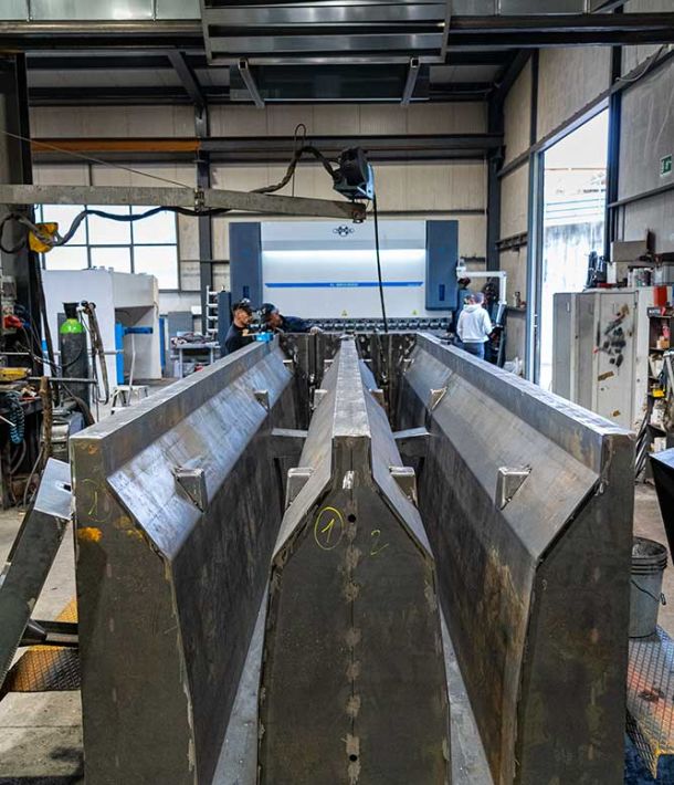 cassero per prefabbricati