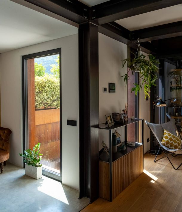 travi strutturali soggiorno